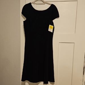 St. John Collection Black Mini Dress
